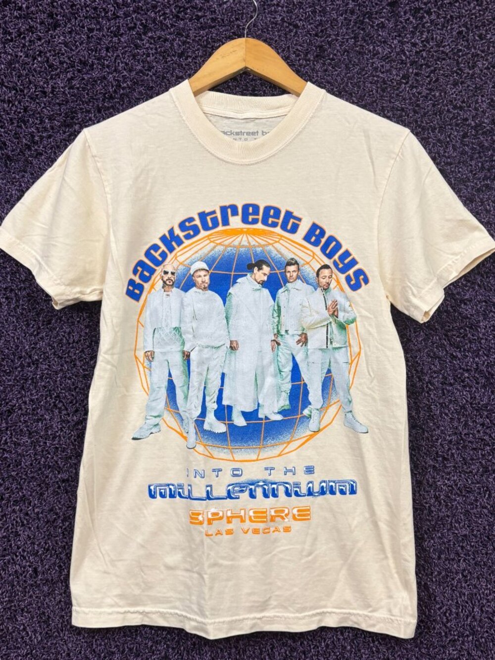 Backstreet Boys Into The Millennium Sphere Show T-Shirt S